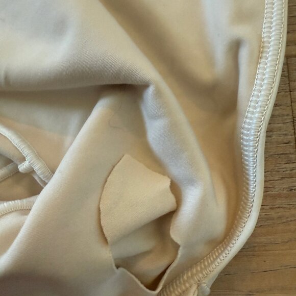 Aerie Offline Maggie Ruffle Cream Floral Print Tennis Dress Size XL - Picture 7 of 7